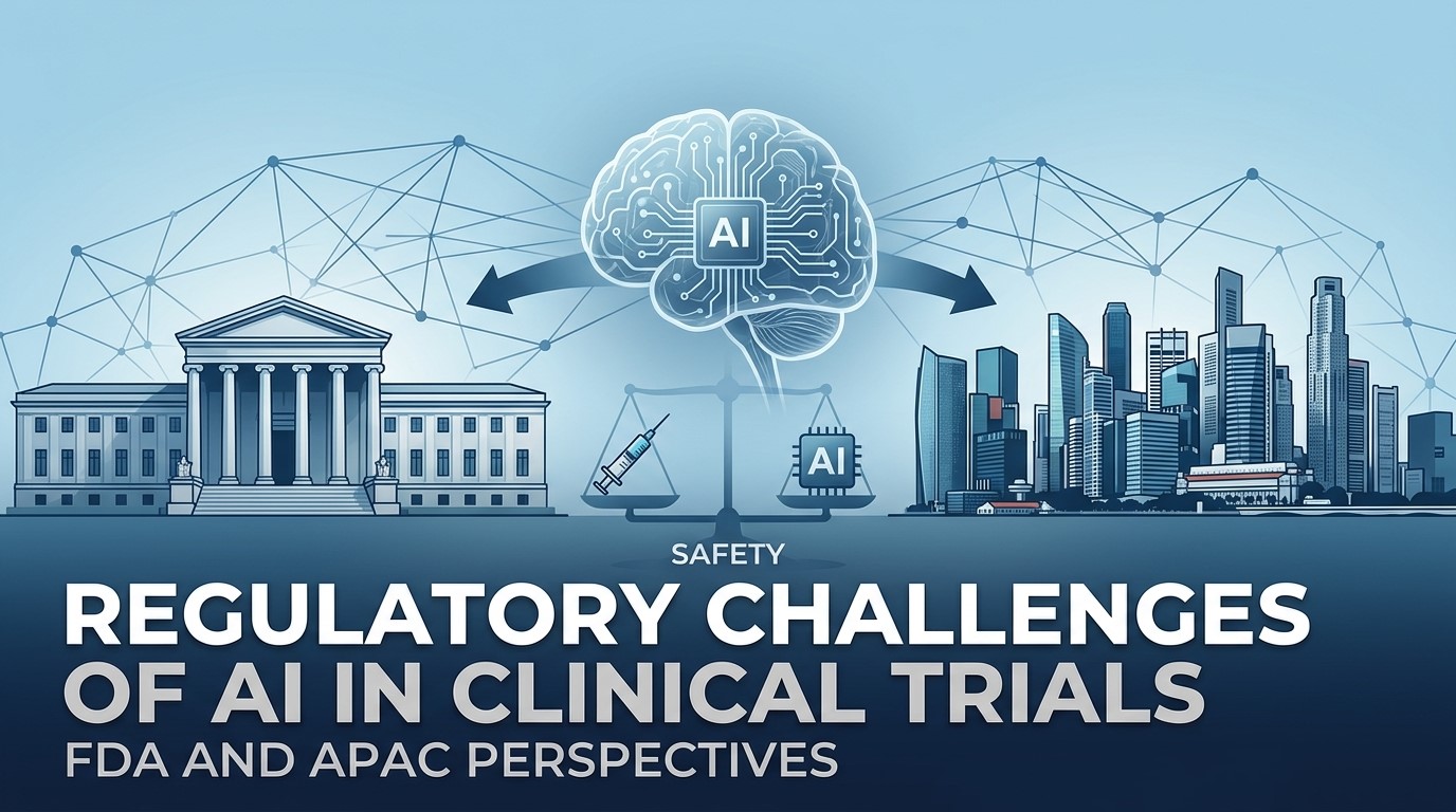 Regulatory Challenges of AI in Clinical Trials: Perspectives from the FDA and APAC Authorities